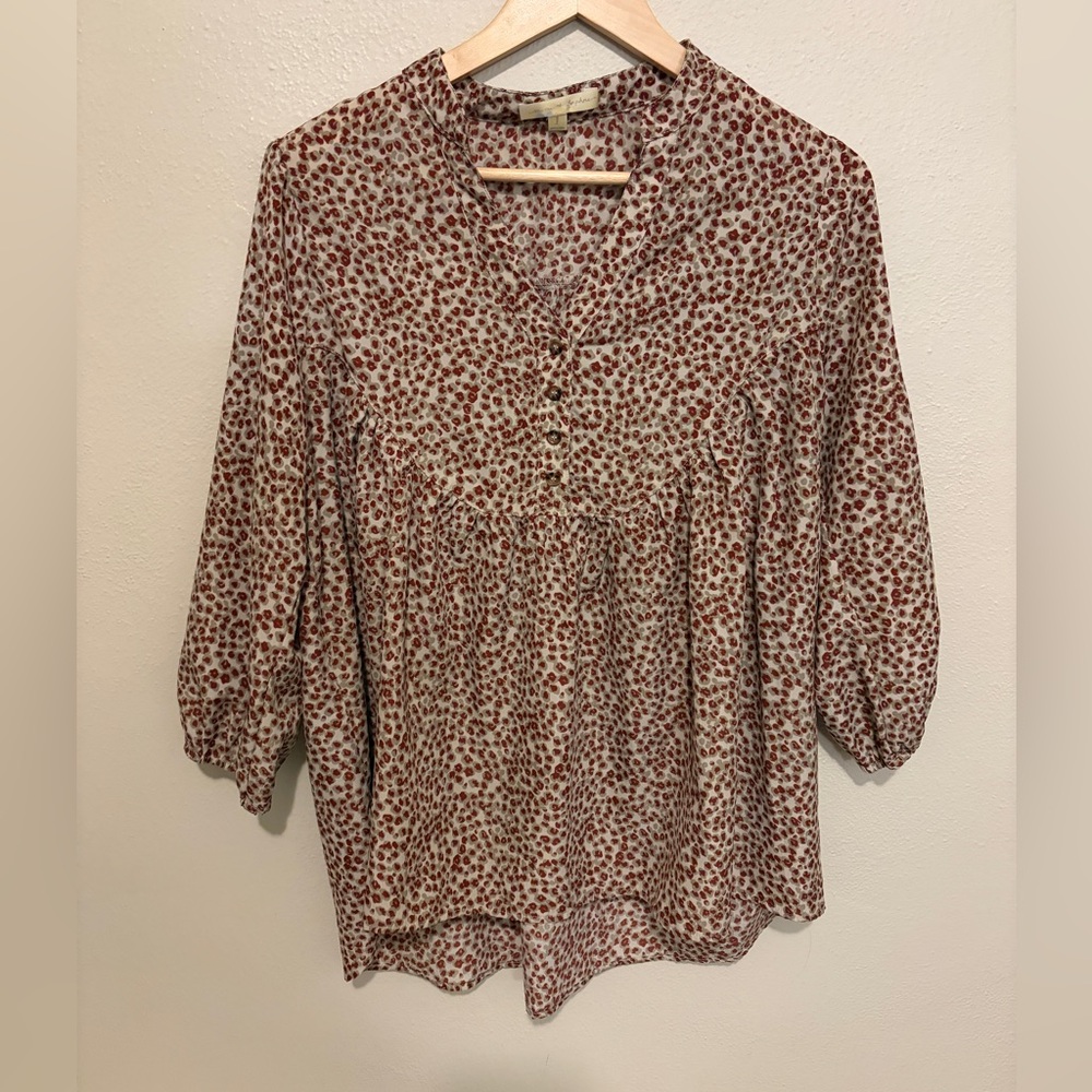Mimi & Daphne Boho Blouse, Size L